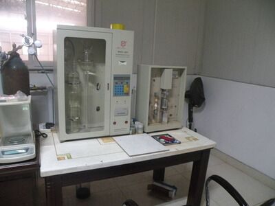 Carbon and sulfur analyzer